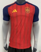 2026 Spain Home player version soccer jersey
